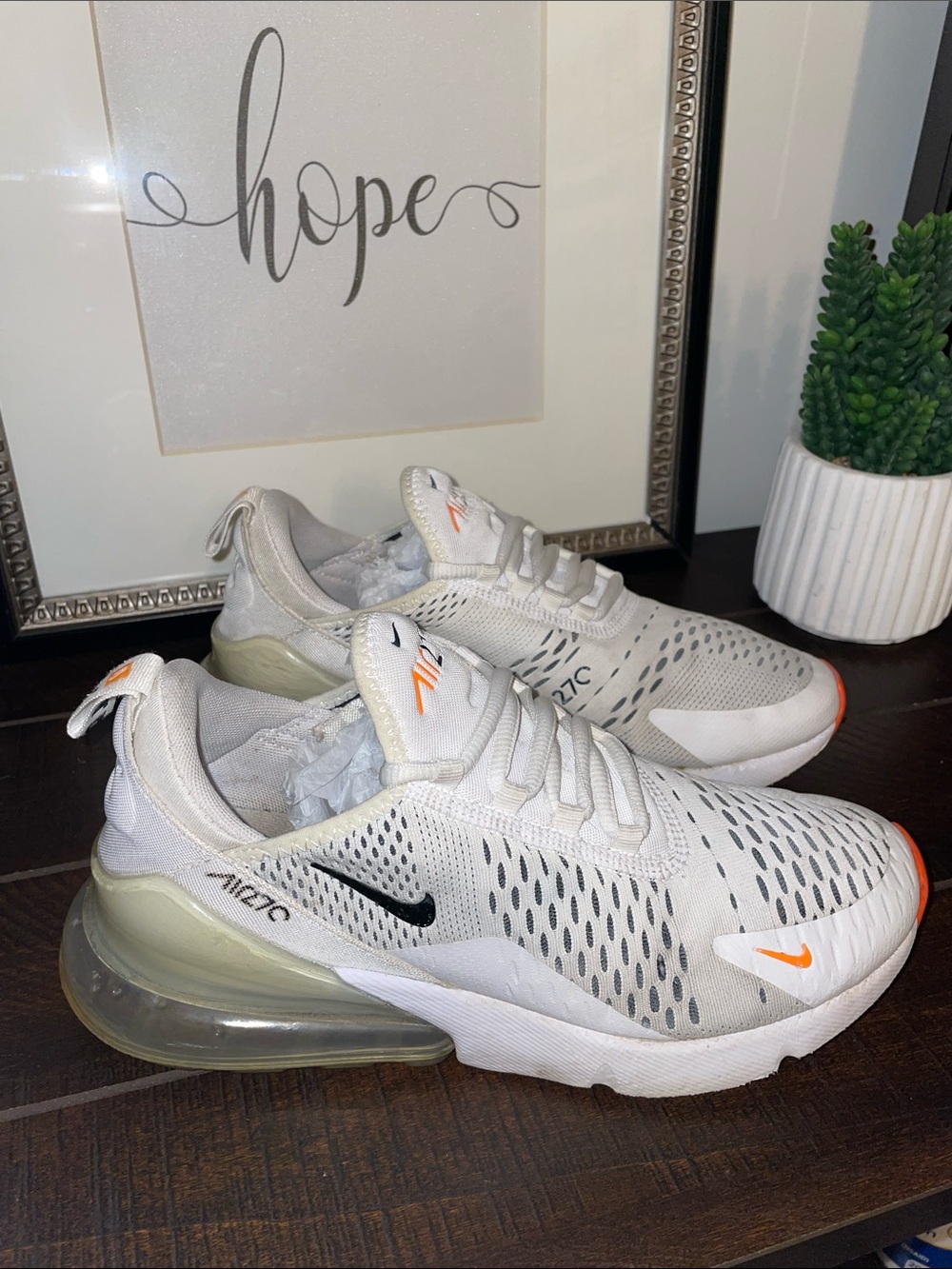 Nike Air Max 270 “Just Do It” Men’s Sneakers Size 7 / Women’s size 8.5